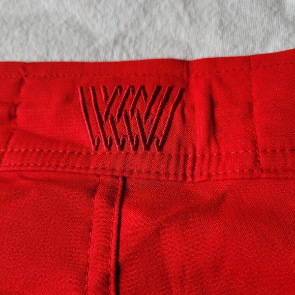 Mack Weldon Shorts 41/42 Mens Red Hybrid Board Golf Zip Pocket Stretch - Picture 10 of 10